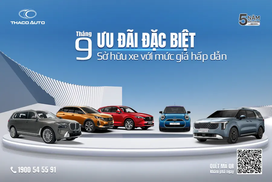 Cơ hội sở hữu xe với ưu đãi hấp dẫn từ THACO AUTO