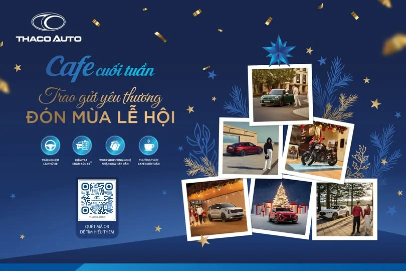 Khởi động chuỗi sự kiện Cafe cuối tuần tại THACO AUTO NGHỆ : Trao gửi yêu thương, đón mùa lễ hội