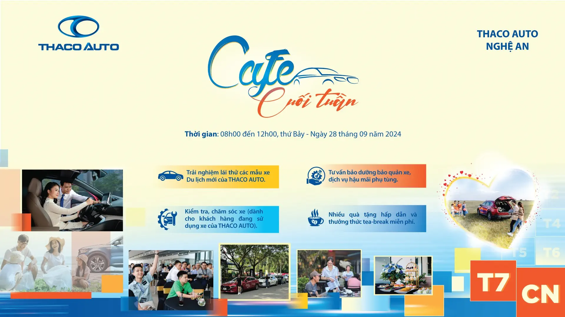 CAFE CUỐI TUẦN CÙNG THACO AUTO NGHỆ AN