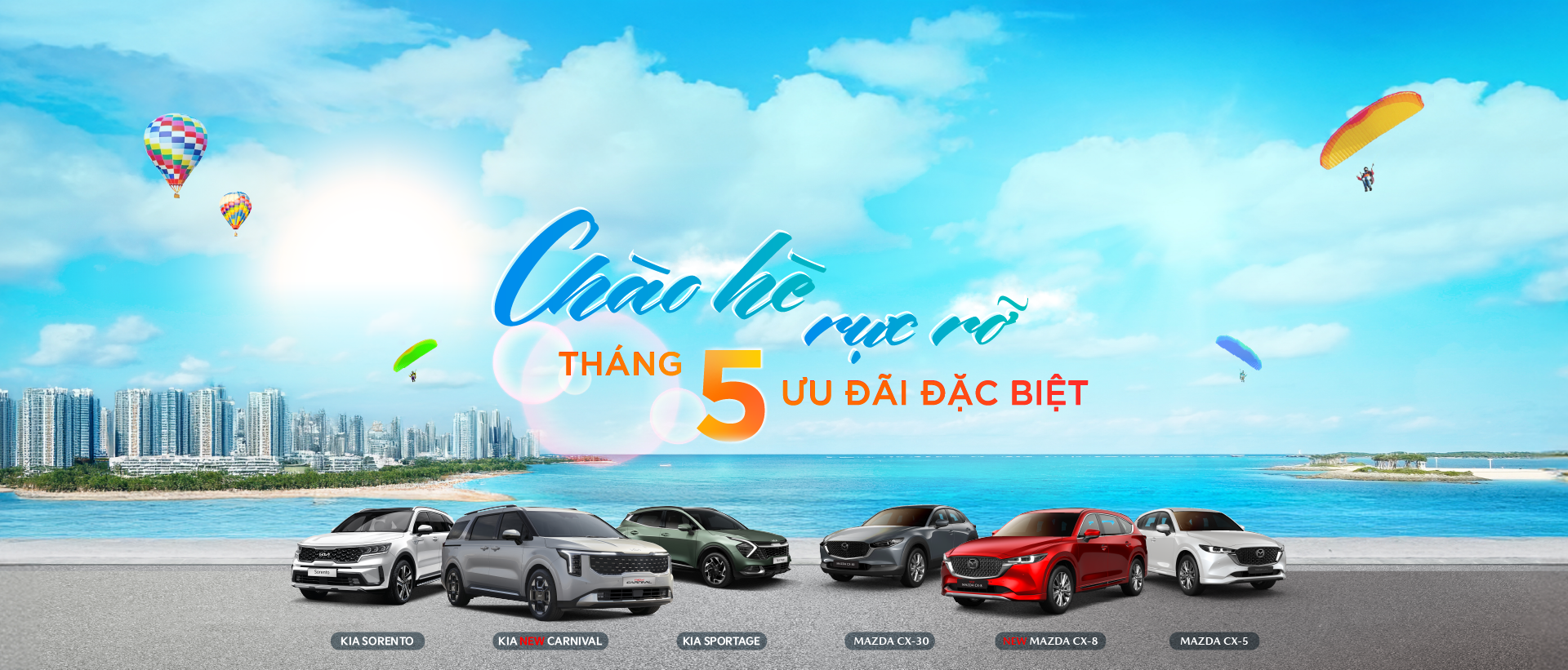 Chào hè rực rỡ cùng THACO AUTO Nghệ An với ưu đãi đặc biệt