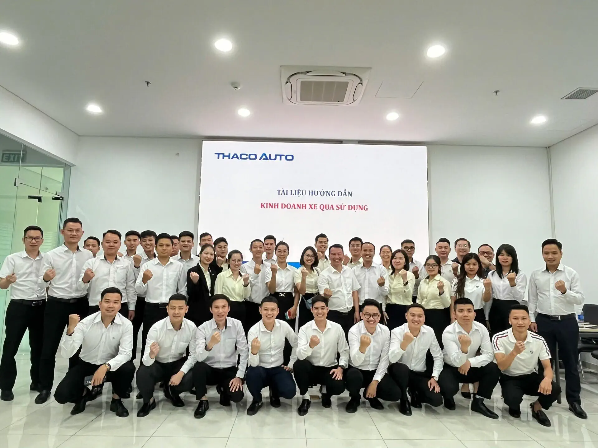 THACO AUTO NGHỆ AN THAM GIA ĐÀO TẠO NÂNG CAO KIẾN THỨC KINH DOANH XE ĐÃ QUA SỬ DỤNG