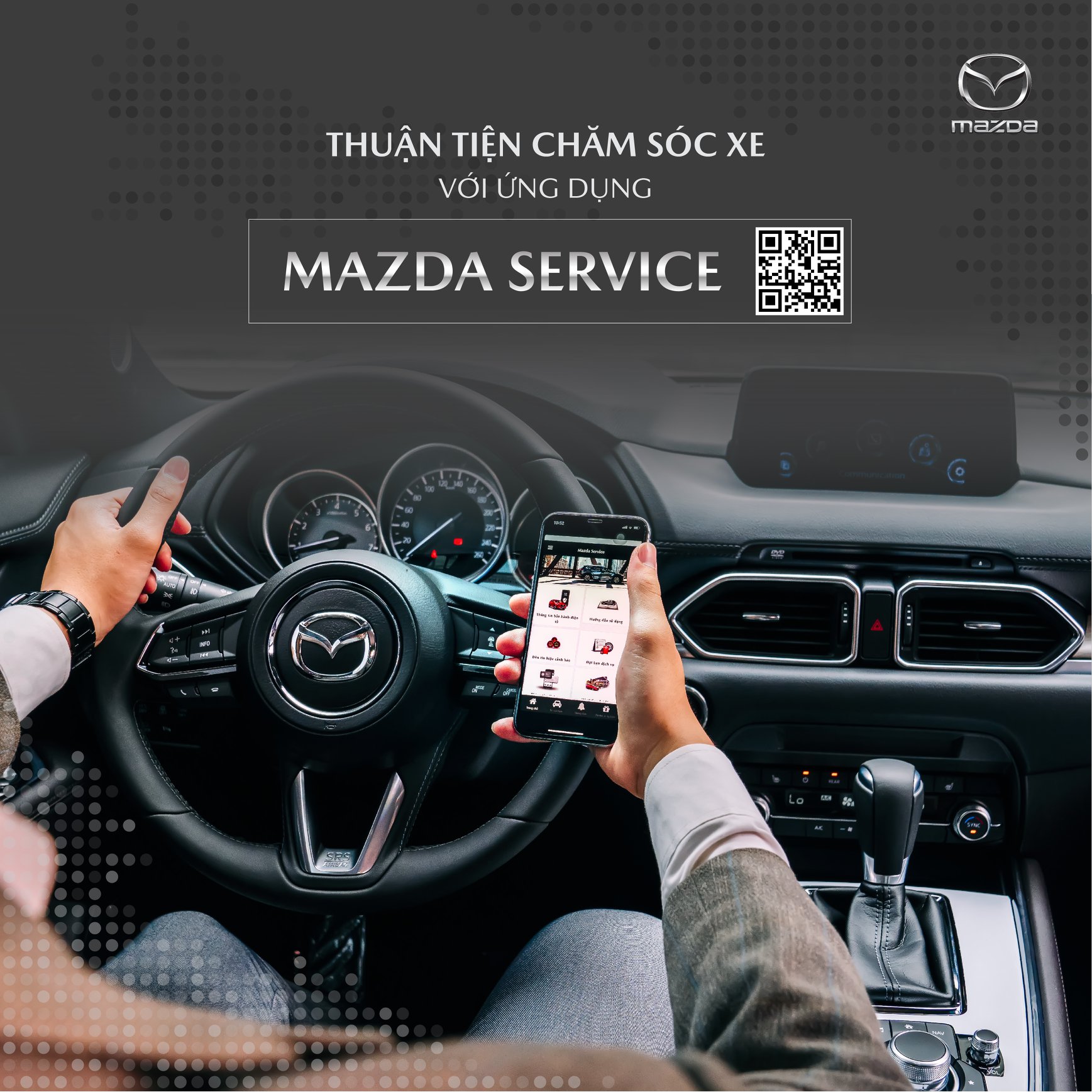 📱 THUẬN TIỆN CHĂM SÓC XE VỚI MAZDA SERVICE