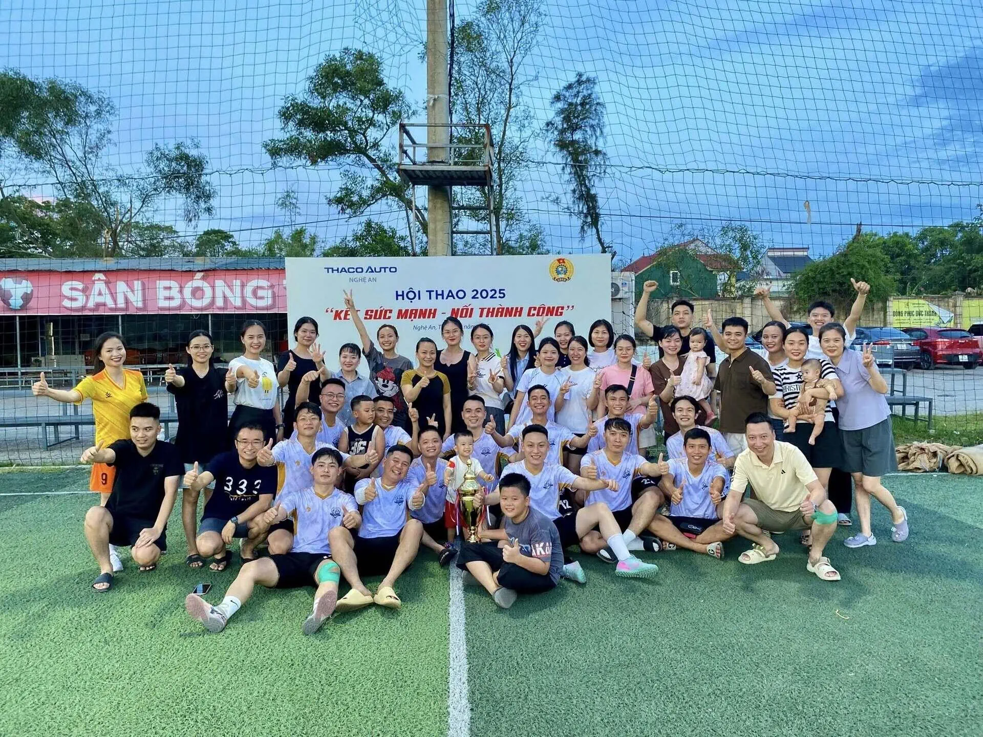 THACO AUTO NGHỆ AN KHÉP LẠI HỘI THAO 2025 THÀNH CÔNG RỰC RỠ VÀ ĐẦY CẢM XÚC