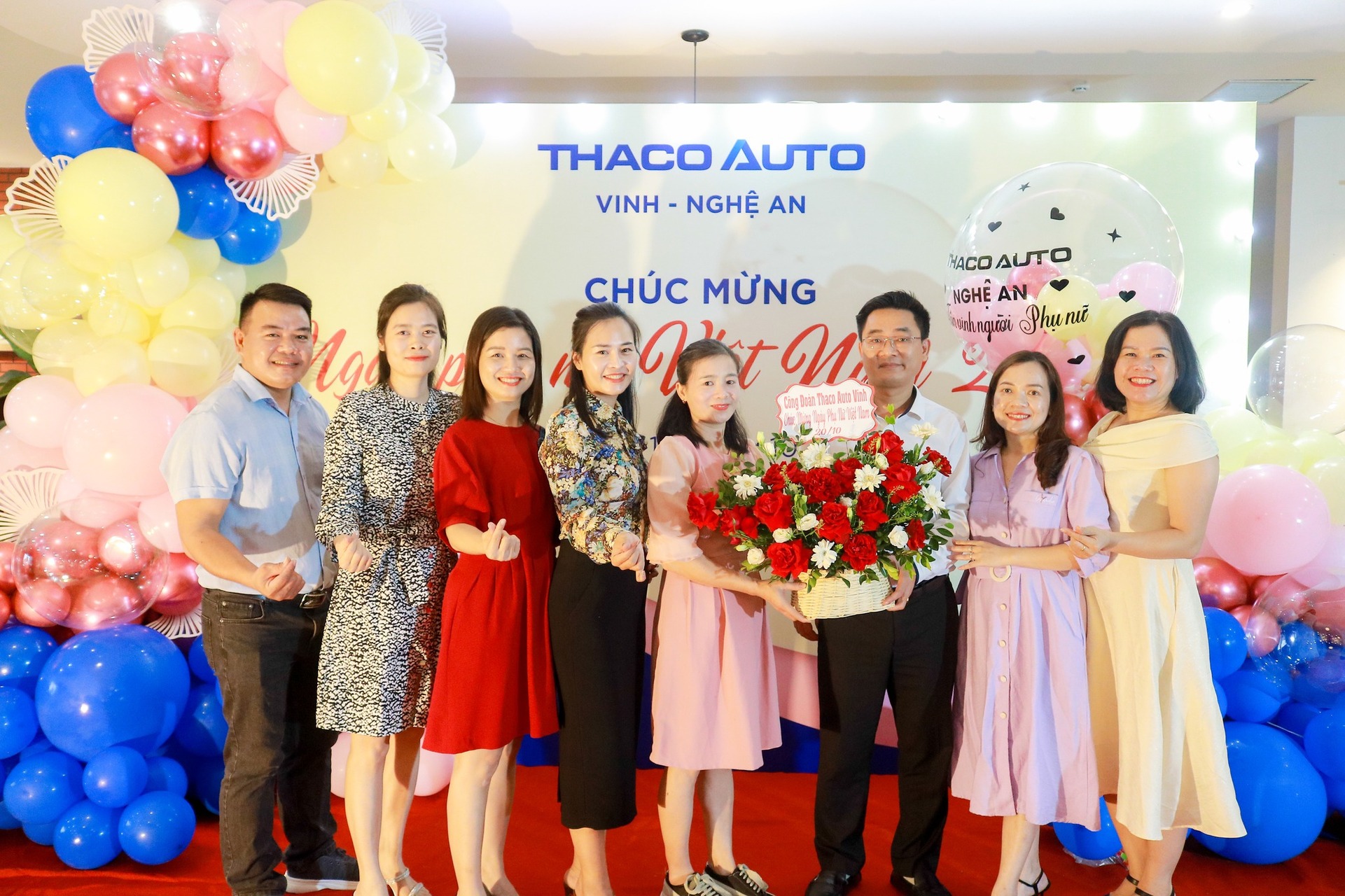 THACO AUTO NGHỆ AN TỔ CHỨC SỰ KIỆN CHÀO MỪNG NGÀY PHỤ NỮ VIỆT NAM 20/10