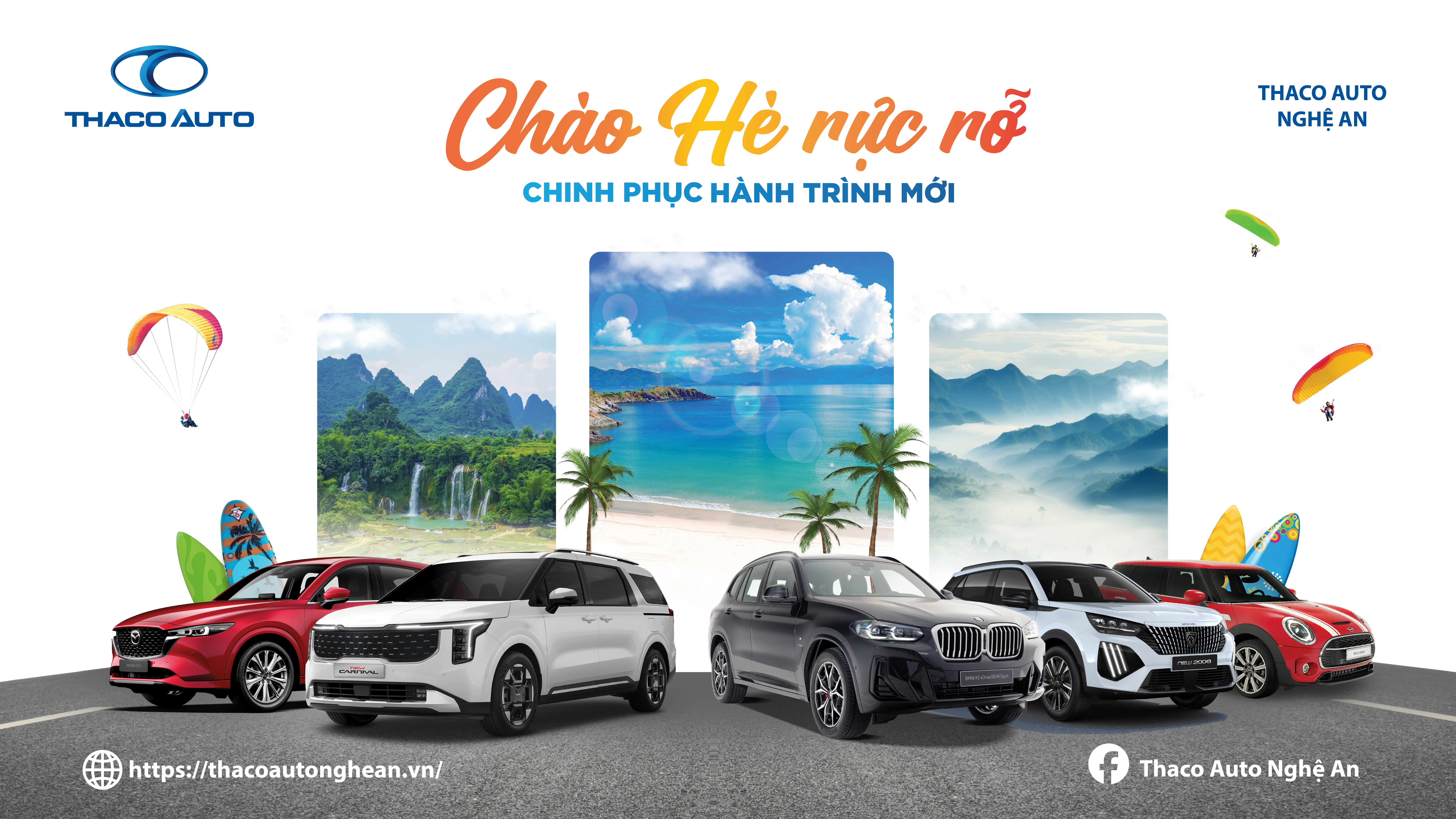 Hè rực rỡ cùng THACO AUTO Nghệ An với ưu đãi đặc biệt