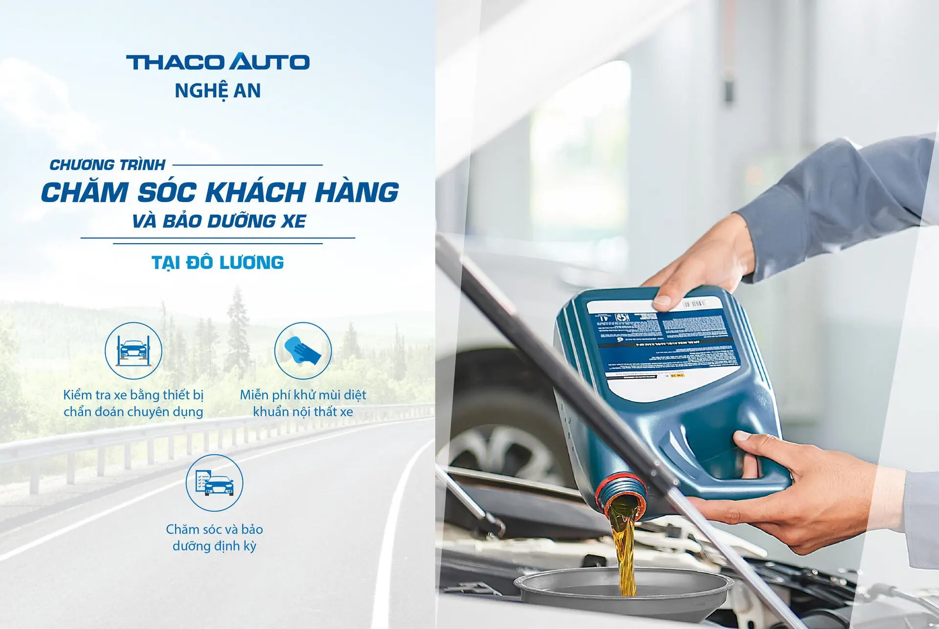 BẢO DƯỠNG LƯU ĐỘNG - MOBILE SERVICE TẠI ĐÔ LƯƠNG