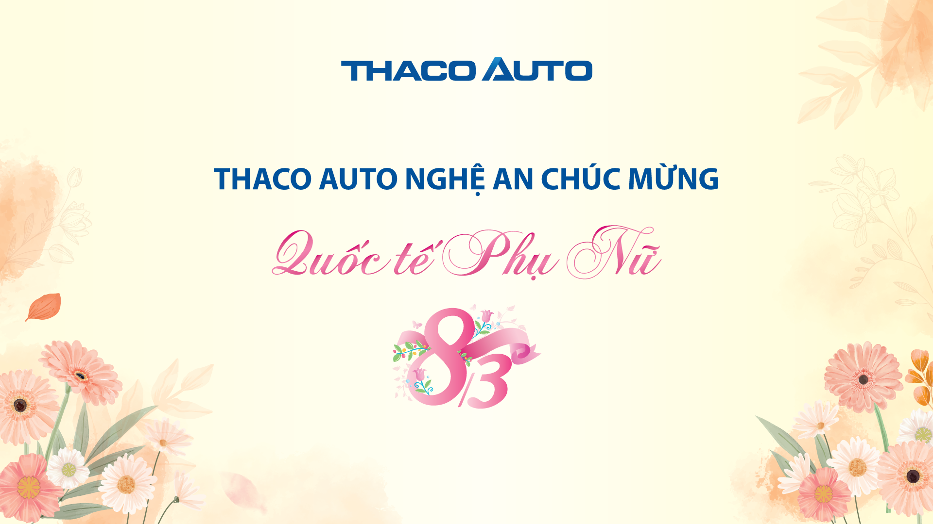 CHÚC MỪNG NGÀY QUỐC TẾ PHỤ NỮ MỒNG 8/3